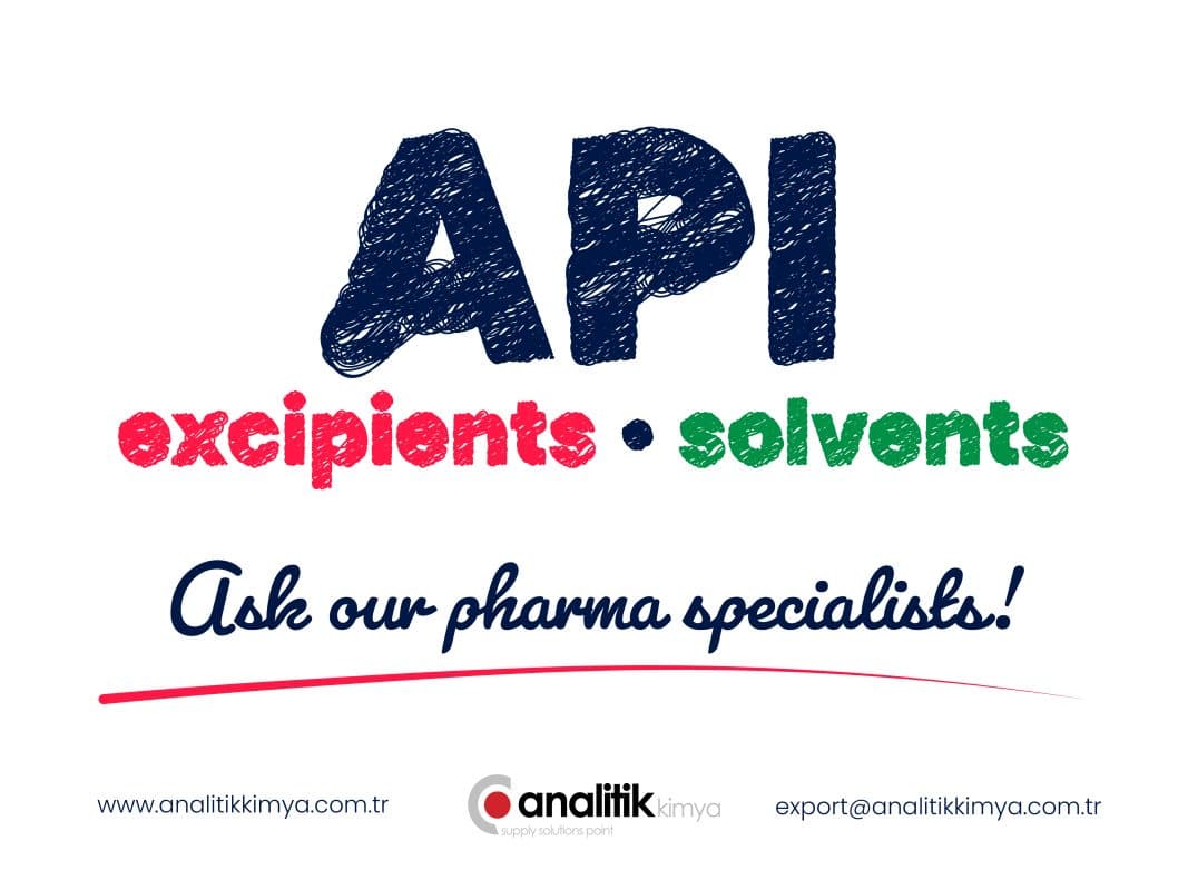 APIs & Specialty Solvents & Excipients